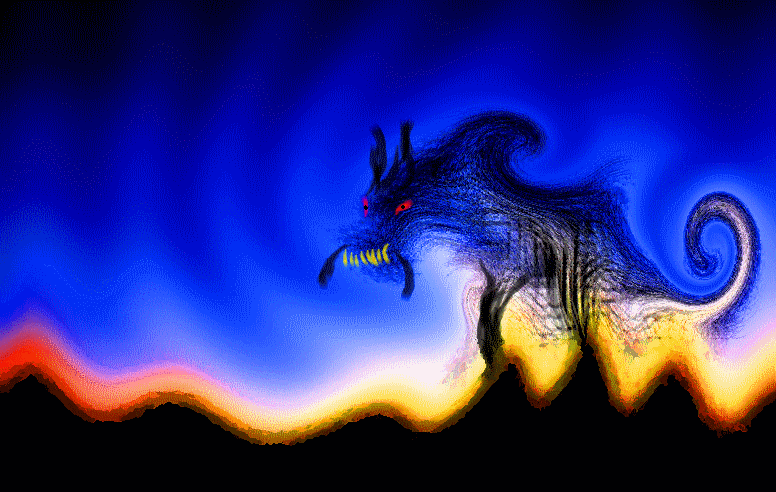 火焔山の怪獣