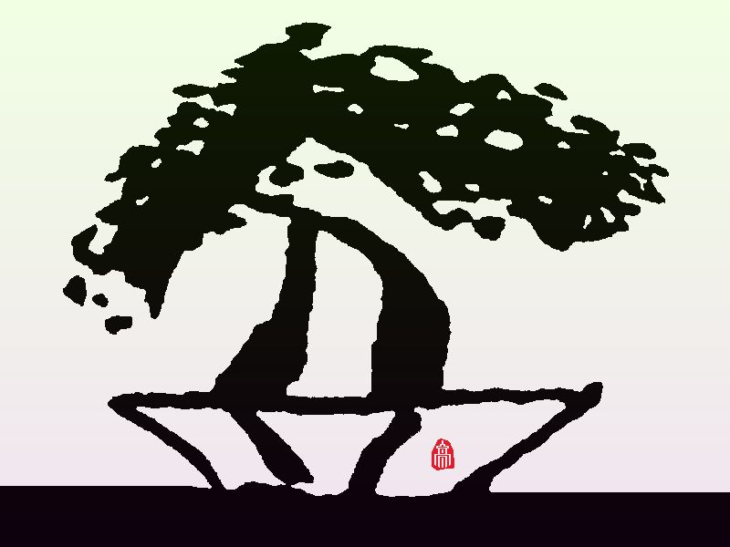 盆漢字デザイン