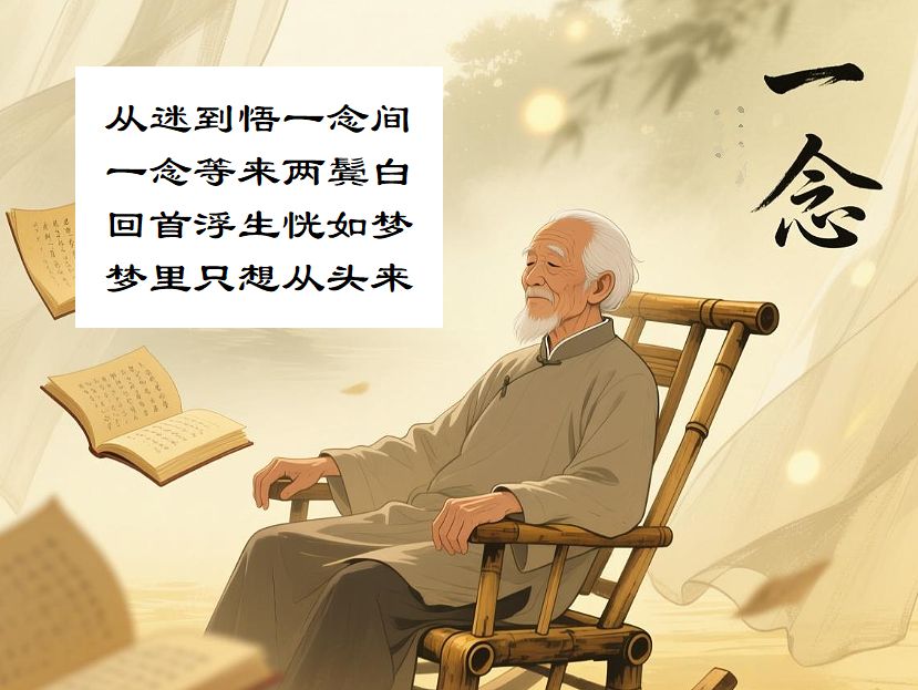 一瞬のうちに迷いから悟りへ