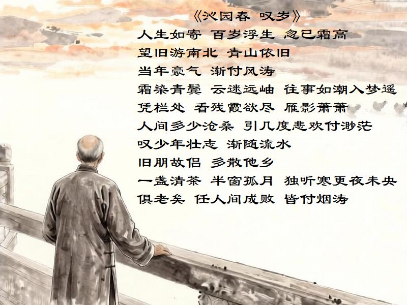 沁園春・嘆歳